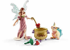 Набор фигурок - Cафенья с компаньоном (Schleich, 41453k)